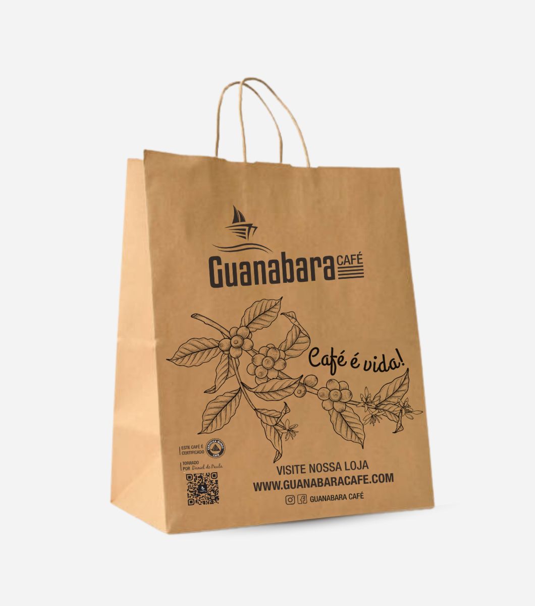 15359564074-produtos-do-site-1060-x-1200-px-27.jpg Sacola de Presentes Café é Vida Guanabara Café - Imagem 1