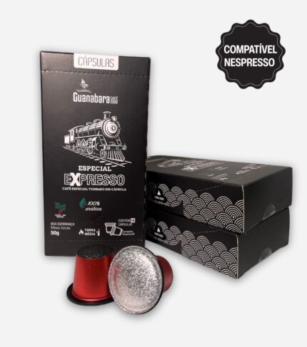 Kit 30 Cápsulas de café Guanabara Especial Clássico compatível Nespresso